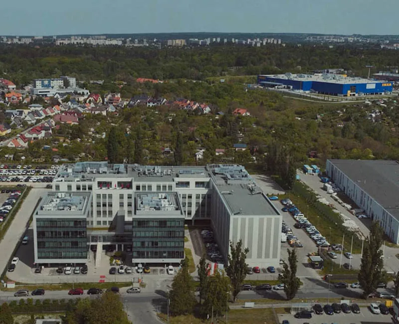 Szczecin z lotu ptaka – kadr z relacji Dni Skandynawskie 2025